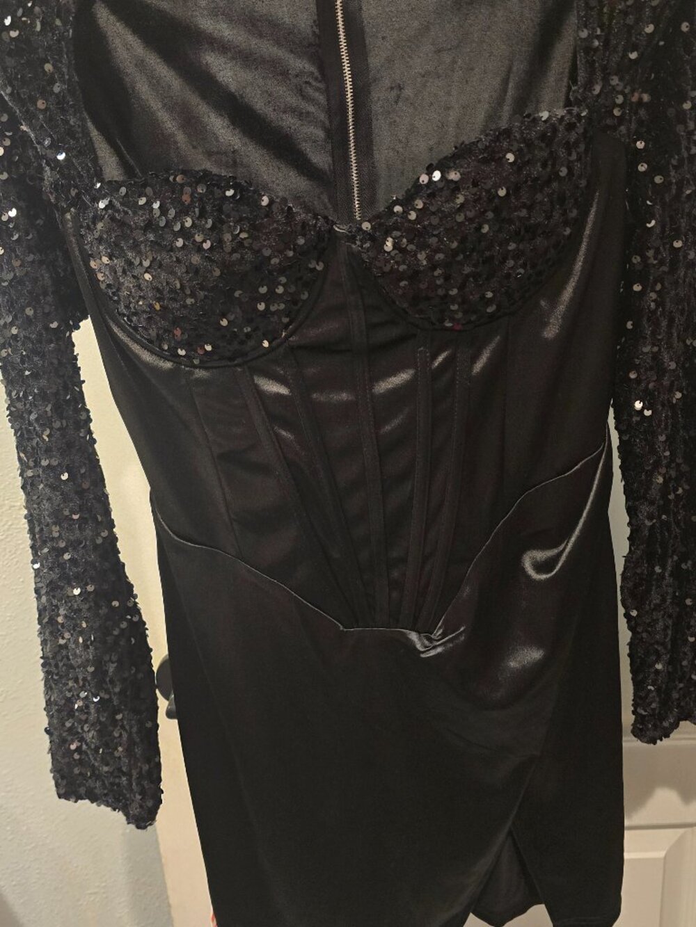 Sequined Sparkly cocktail dress
